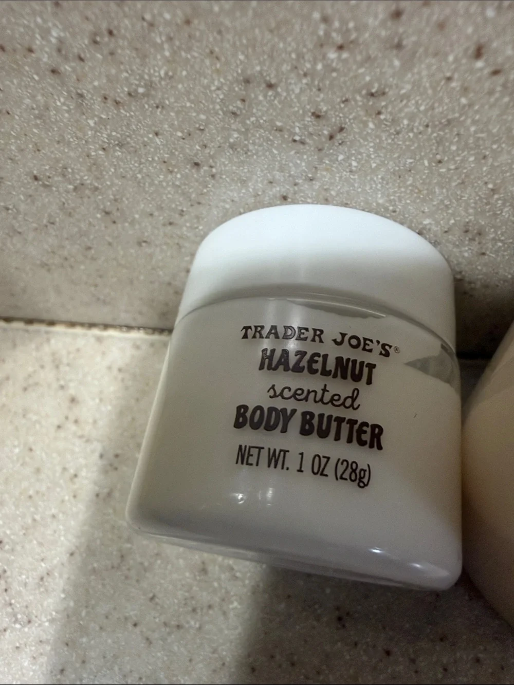 Trader Joe's Leave In Conditioner/After sun body serum/Hazelnut body butter.